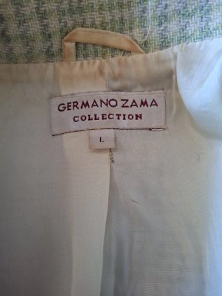 Giacca GERMANO ZAMA verde taglia L