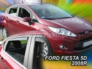 Juego de 4 Deflectores para Ford Fiesta 5 Puertas