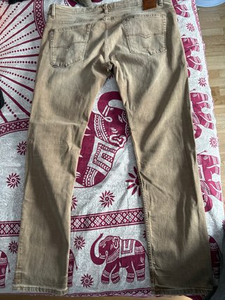 Pantalón vaquero Salsa Talla 48 Beige