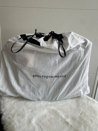 Bolso Adolfo Dominguez Negro Piel