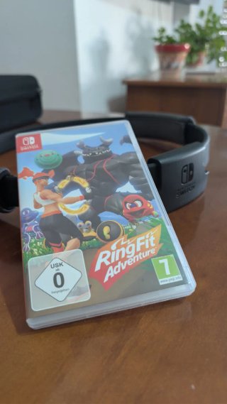 Nintendo Switch V2 + Ring Fit + Animal Crossing