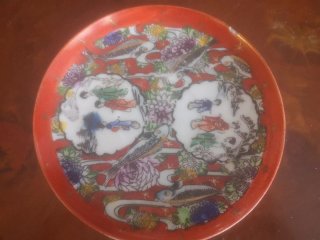 Tazas y platitos de té porcelana japonesa 1930