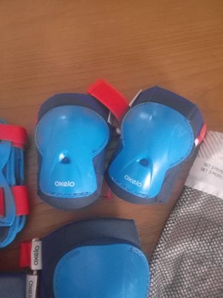 Set 3 protecciones niño patinete/monopatín