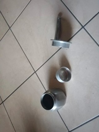 Caffettiera in metallo