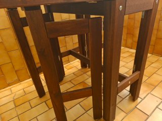 Tavolo pieghevole in legno Ikea