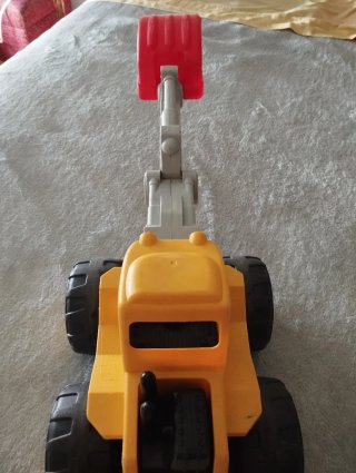 Camión Excavadora Juguete Amarillo
