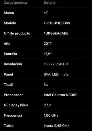 Ordenador HP verde