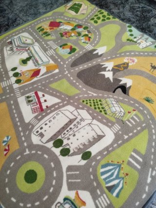 Alfombra de juegos infantil ciudad