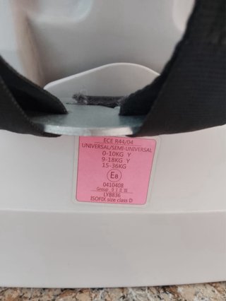 Silla coche Isofix Babify