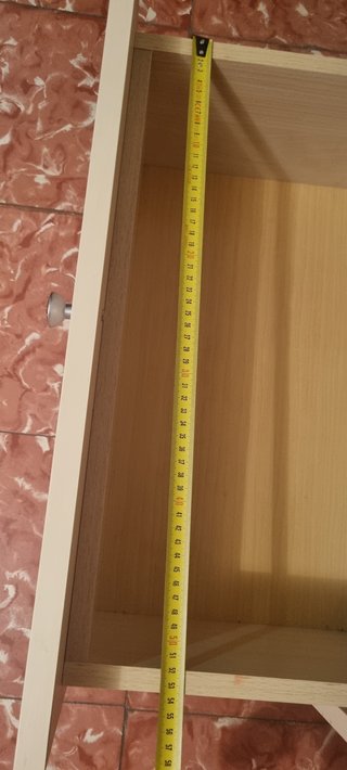 Estantería madera y metal 60x140x37