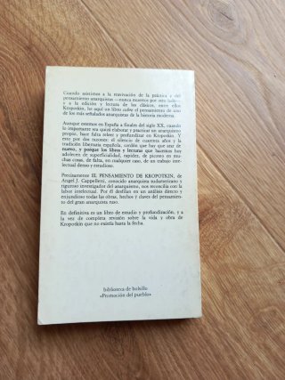 CAPELLETTI: El pensamiento de Kropotkin