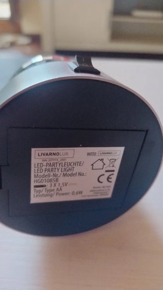 Mini Lámpara Fiesta Livarno Lux