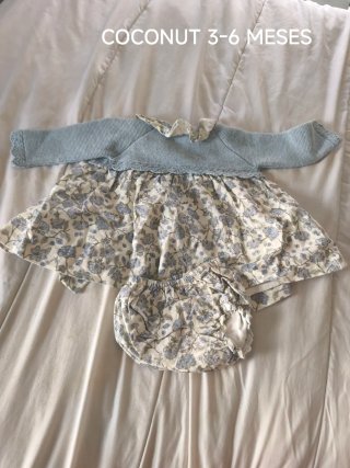 Conjunto bebé niña 3-6 meses COCONUT