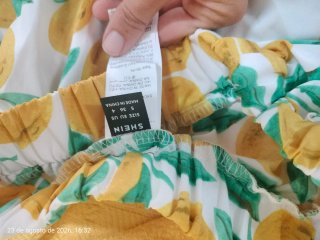 Conjunto limones imitación Zara T. S