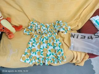 Conjunto limones imitación Zara T. S