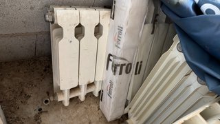 Radiadores agua calefacción nuevos lote