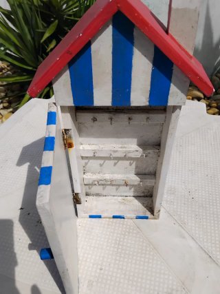Casita Guarda Llaves Vintage Madera