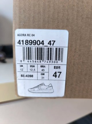 Zapatillas Munich Talla 47 Azul/Blanco