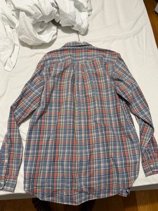 Camisa Ralph Lauren cuadros rosa y morado