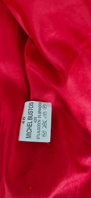 Traje pantalón rojo Michel Kors Talla 48