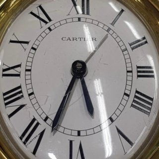 Sveglia Cartier in ottone
