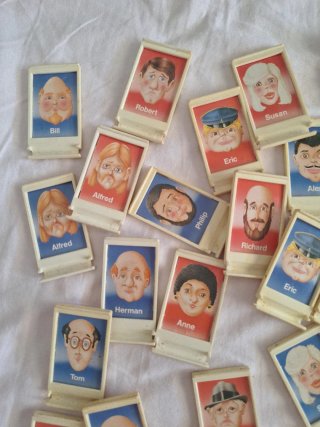 Piezas de repuesto para el juego Quién es Quién