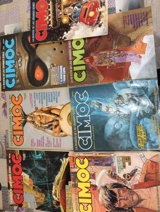 Cimoc , comics antiguos