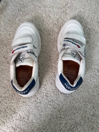 Zapatillas Pablosky Blancas Velcro Niños