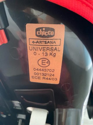 Maxicosi Chicco en perfecto estado y regalo bañera