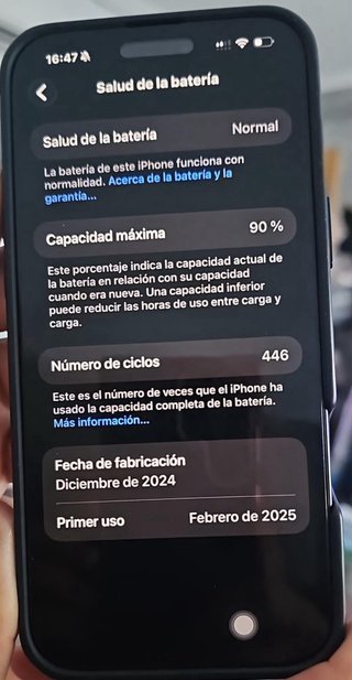 iPhone 16 Pro Max 256GB Space Gray. Oferta verano!