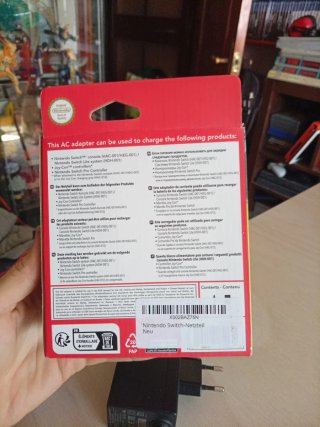 Adaptador Corriente Nintendo Switch AC