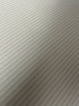 Funda Nórdica beige con rallas y dos cojines