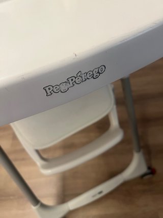 Trona bebé Peg Perego blanca