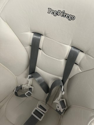 Trona bebé Peg Perego blanca