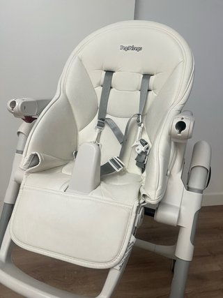 Trona bebé Peg Perego blanca