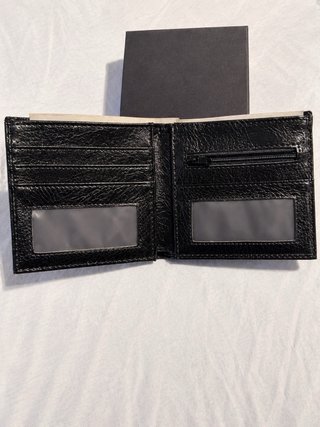 Portafoglio Mirabella nero nuovo