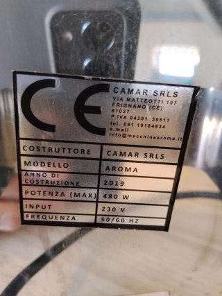 Macchina Caffè Espresso Aroma Plus