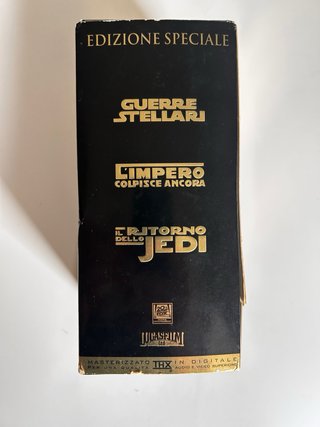Star Wars La Trilogia VHS Edizione Speciale LOTTO