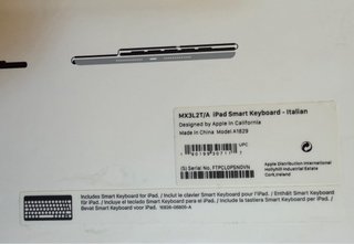 Smart Keyboard Apple iPad Nero