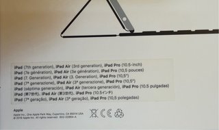 Smart Keyboard Apple iPad Nero