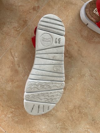 Sandalias Camper Rojas Mujer