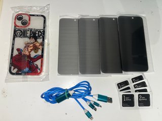 Funda + 4 Cristales Privacidad iPhone 15 Plus