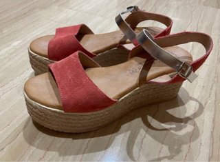Sandalias Rosas y Plateadas