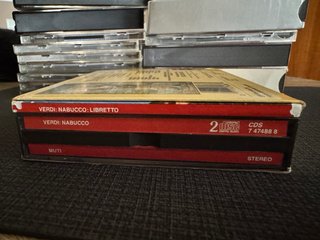 CD Doble Nabucco Verdi EMI