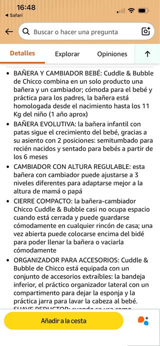 Bañera y Cambiador Chicco Cuddle & Bubble