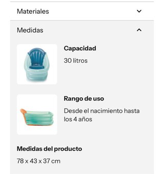 Bañera hinchable Jane +0m