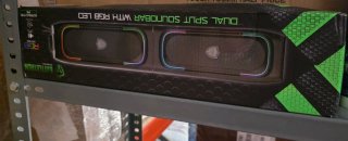 Battletron Dual Split Soundbar RGB LED