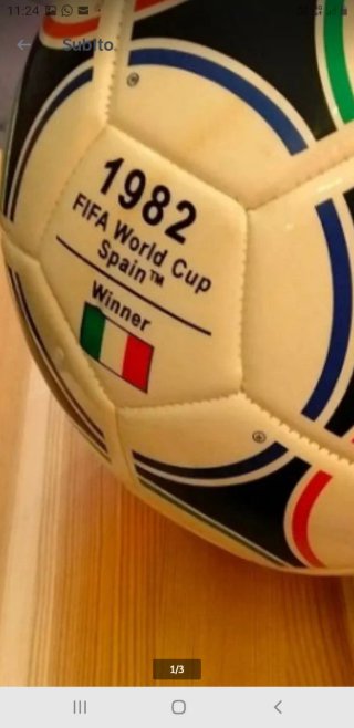 Pallone Adidas Tango España 1982