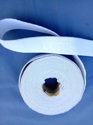 Rotolo elastico bianco Julipet