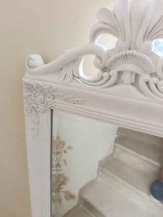 Espejo Blanco 40x145 cm